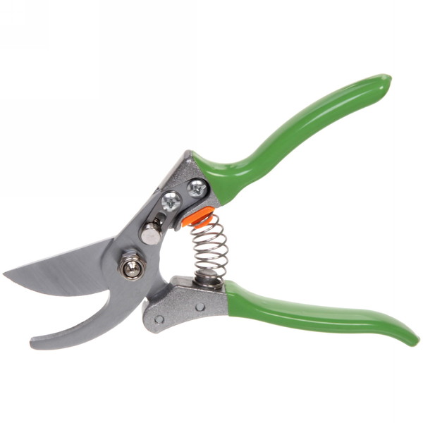 Секатор плоскостной 8" (21см) "Сонтана" металлические комбинированные ручки ДоброСад