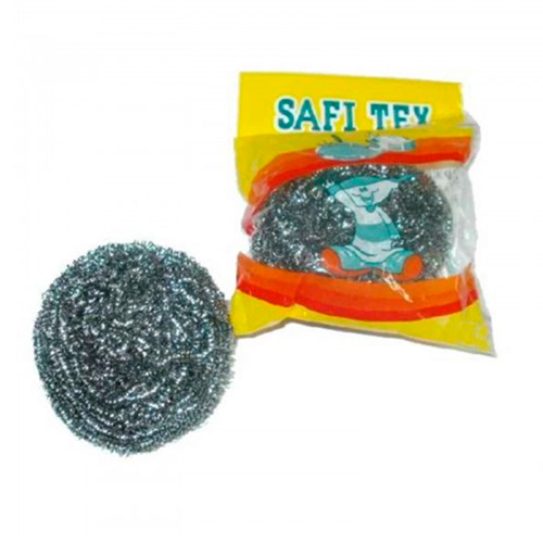 Набор из 12-ти металлических мочалок для посуды "SafiTex" 15 гр. на блистере ID9720