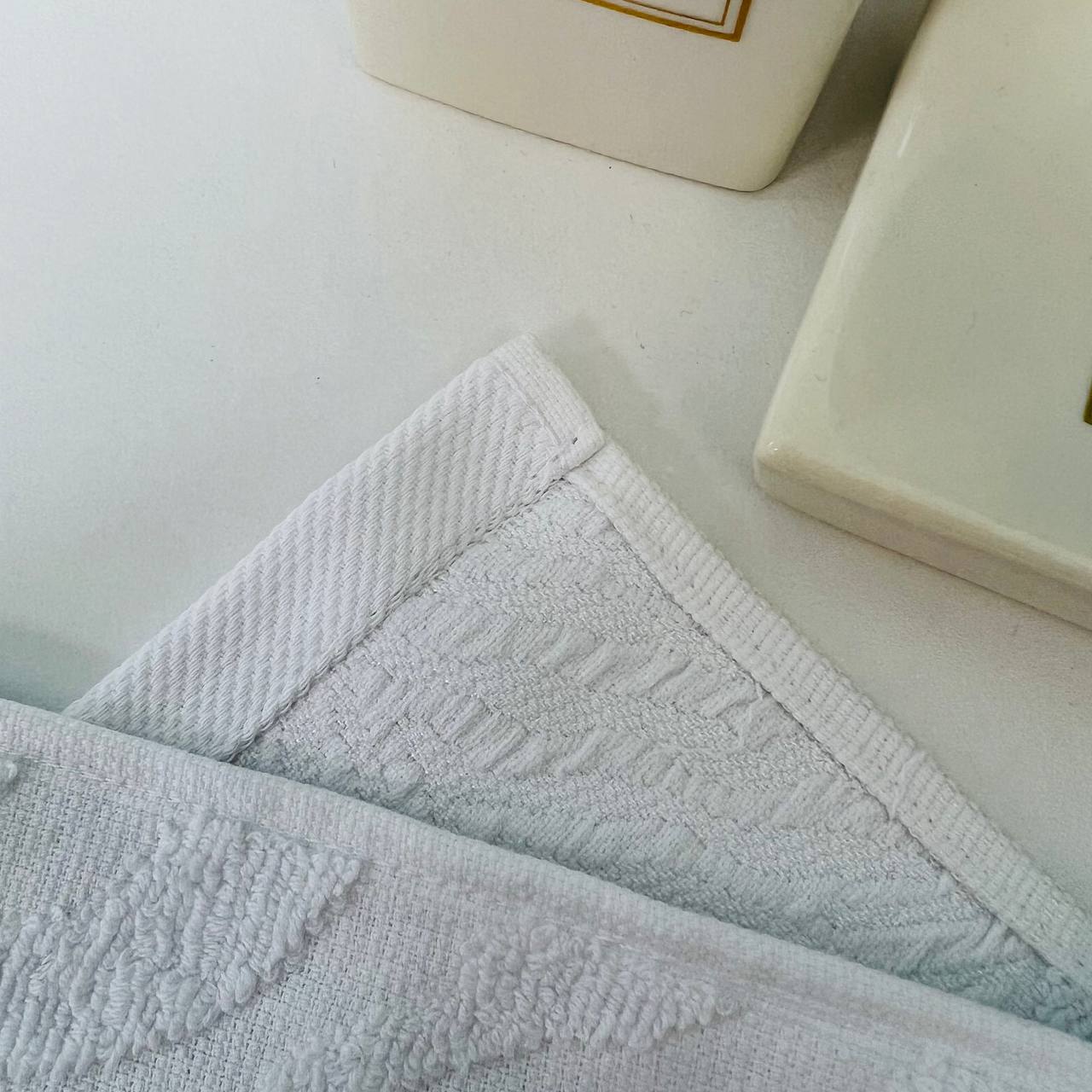 Полотенце махровое 50*90см "Florence" цвет белая гортензия 01-001, плотность 450 гр/м2