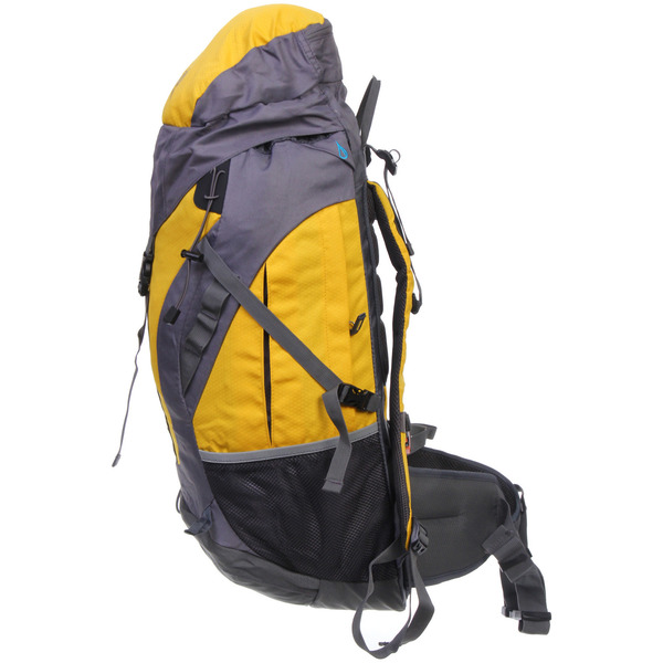 Рюкзак туристический 65л цвет желтый FR-4