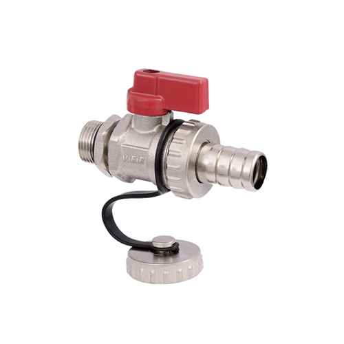 Кран дренажный со съёмным металлическим штуцером 1/2