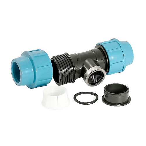 Тройник с внутренней резьбой UNIPUMP TM 265012 ф32 х1"