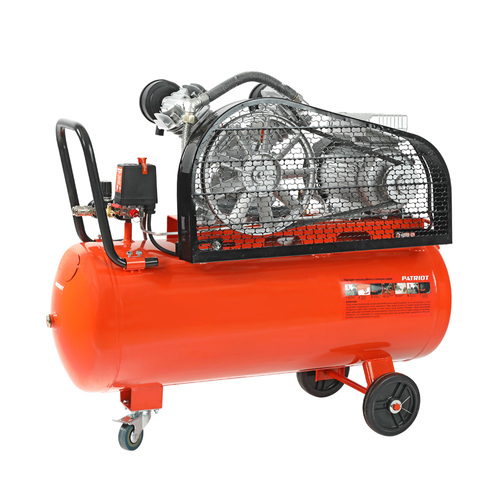 Компрессор Patriot поршневой ременной PTR 80-450 A, 450 л/мин, 10 бар, 2200 Вт