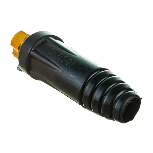Вилка для сварочного кабеля (Dх50), 2шт, Elitech