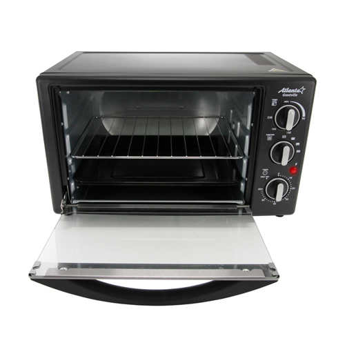 Печь электрическая Atlanta 36 л, 1500-1650 Вт, таймер 60 мин, черный