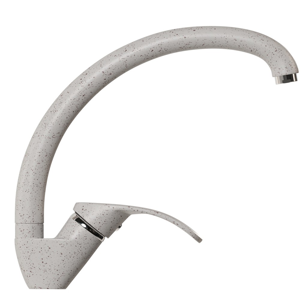 Смеситель для кухни 35к MIXLINE ML-GS02, 328 бежевый высок. излив