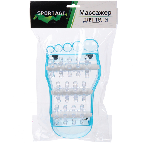 Массажер для ног роликовый "Light Foot" 20*10,5*5 см, синий