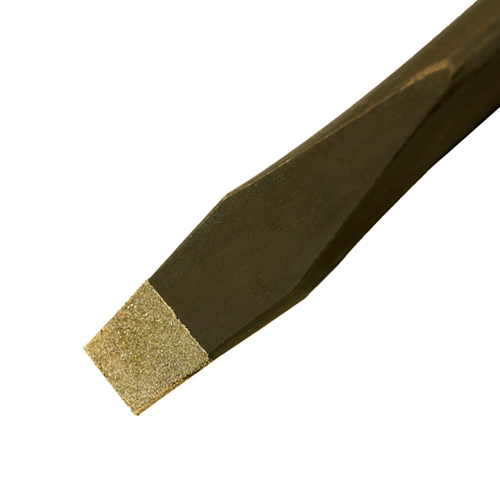 Отвертка шлицевая 6х100 алмазный наконечник твердость 59 HRC, S2 Hanskonner HK1040-16-SL6-100