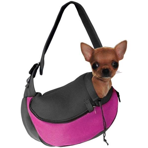 Сумка - переноска для животных через плечо "ЛЮБИМЫЙ БРО, цвет синий, 45*13см (Лейбл)