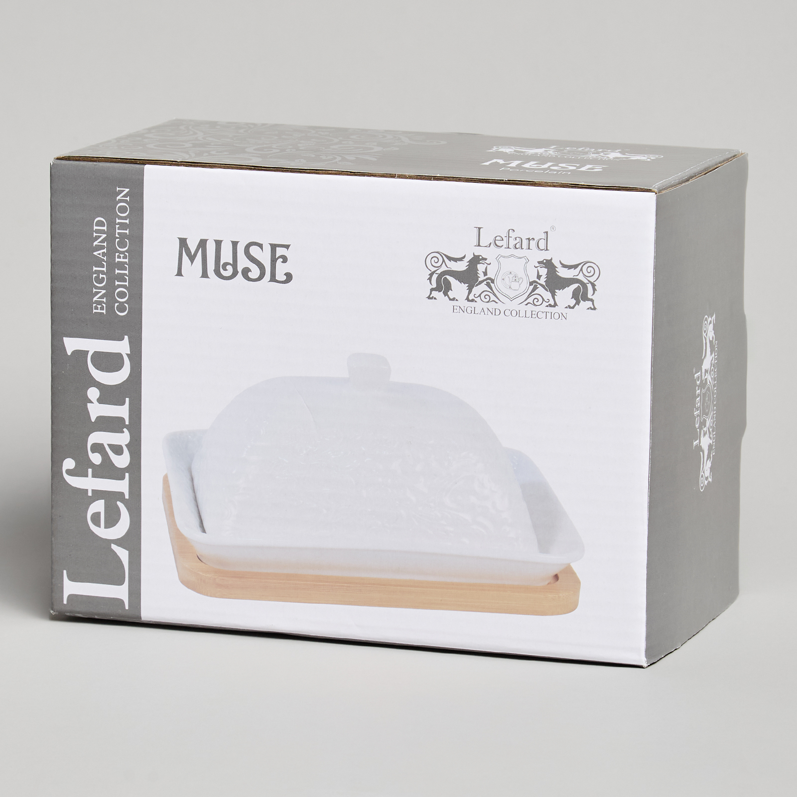 МАСЛЕНКА LEFARD "MUSE" НА ДЕР. ПОДСТАВКЕ 17*12,5*8 СМ