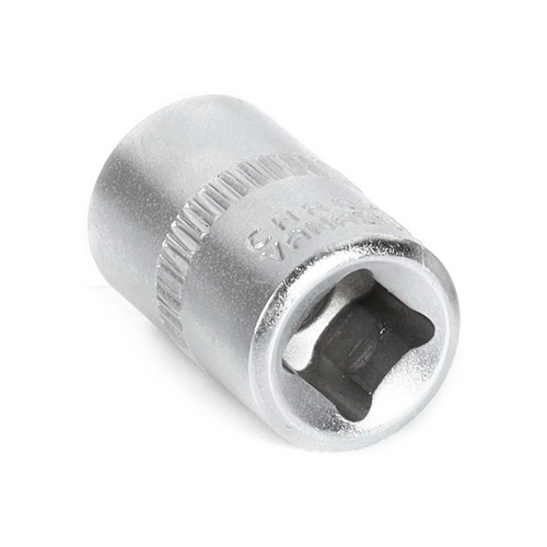 Головка на 9 мм, торцевая, шестигранная, под квадрат 1/4", CR-V, Smartbuy tools