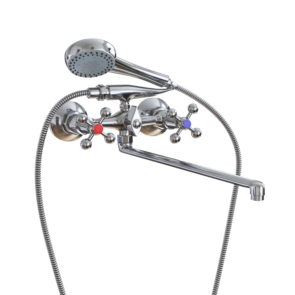 Смеситель для ванны и раковины 1/2 кер. MIXLINE ML07-02
