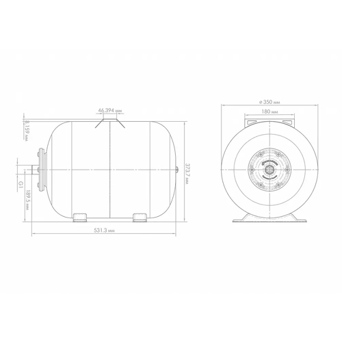 Гидроаккумулятор ГП 50, Джилекс