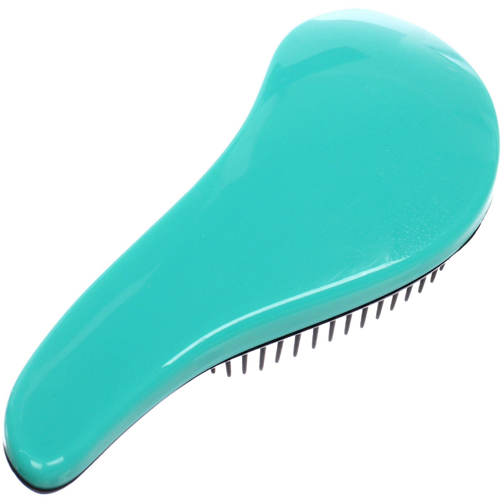 Расческа массажная "Компактная-капля", цвет мятный, в коробке, 15см