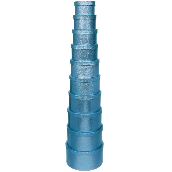 Коробка подарочная "Glow" 24,5*12,8 см, Blue