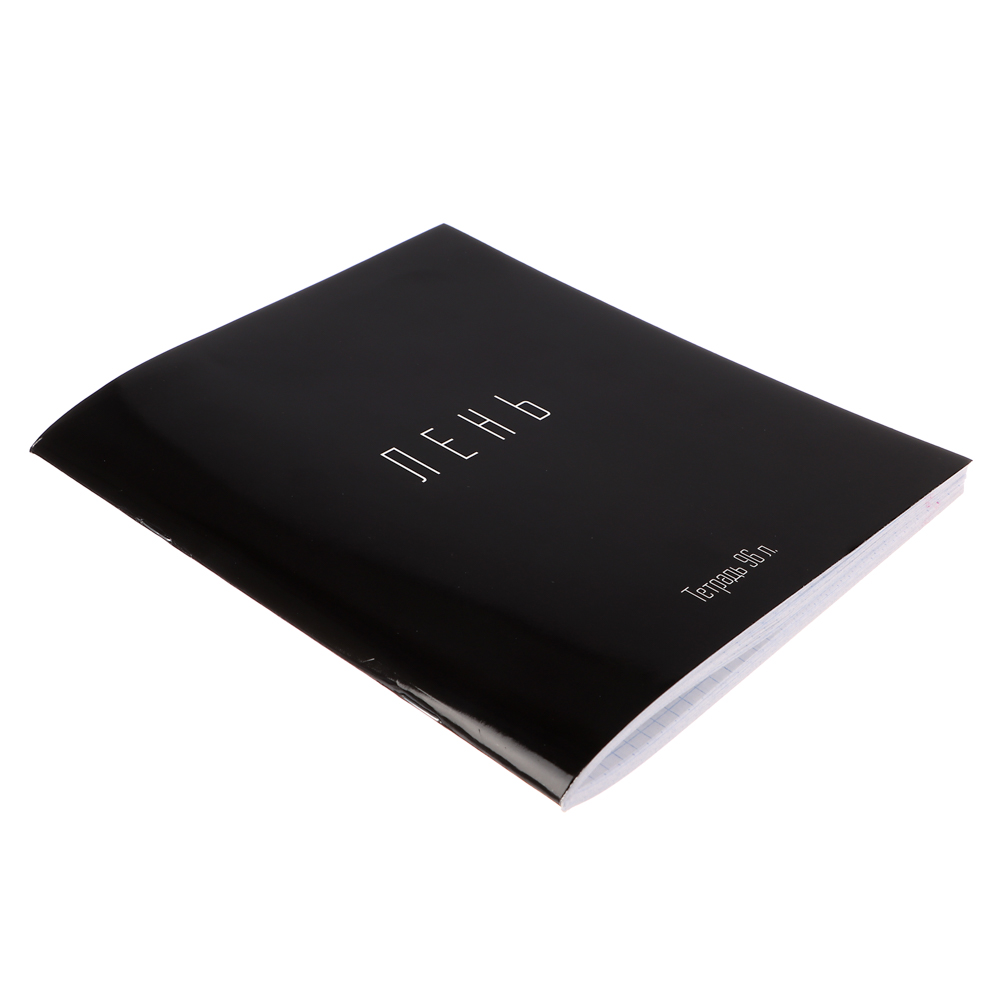 ClipStudio Тетрадь общая, 96 листов, в клетку, БЕЛЫЕ ЛИСТЫ, обл. картон УФ лак, скрепка, 4 диз