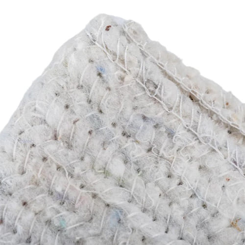 Салфетка для пола хлопковая большая AZUR, 60х80 см, белая