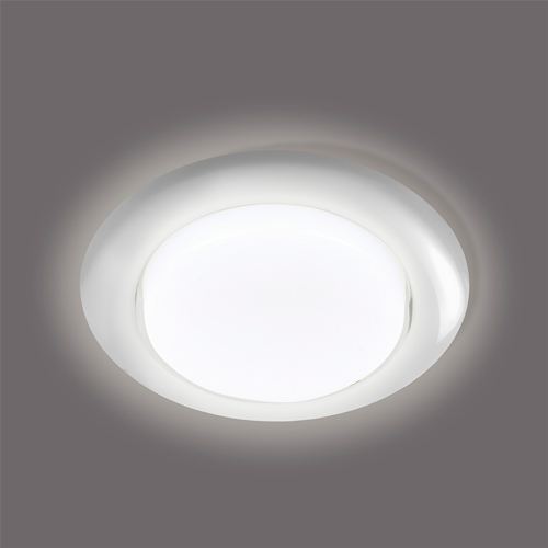 Светильник встраиваемый под лампу GX53, SBL-04WH-GX53/80, белый