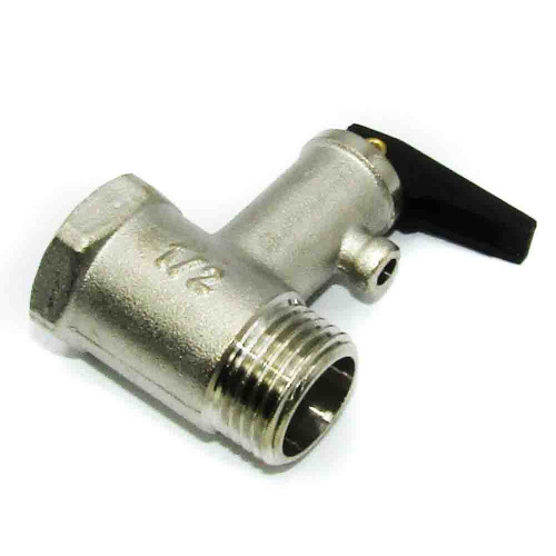 Клапан предохранительный для водонагревателя 1/2" ник с флажком. (XD415)  /1/20/400