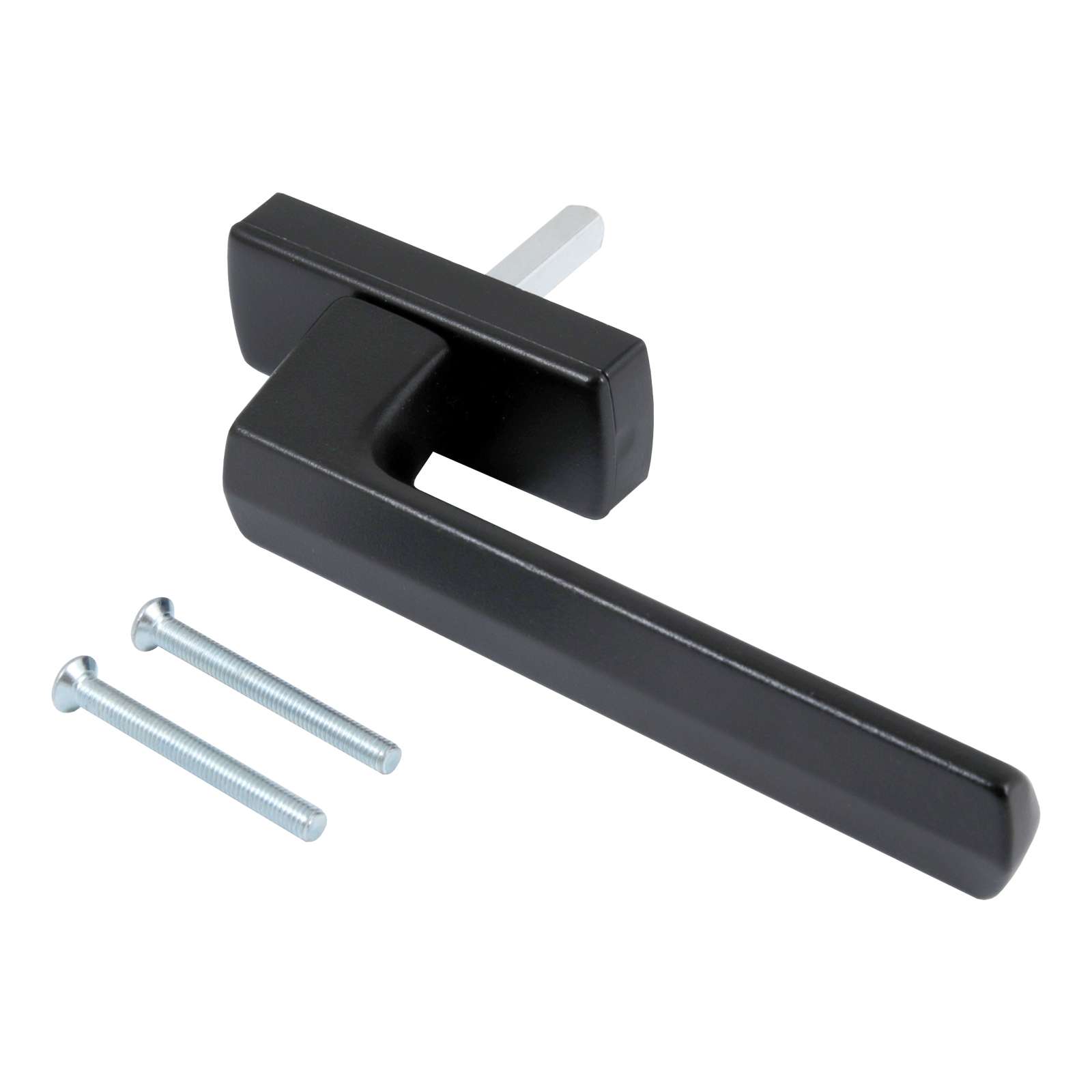 Ручка оконная FORWIN WH 37мм RAL 9005 черный (10) НОВИНКА