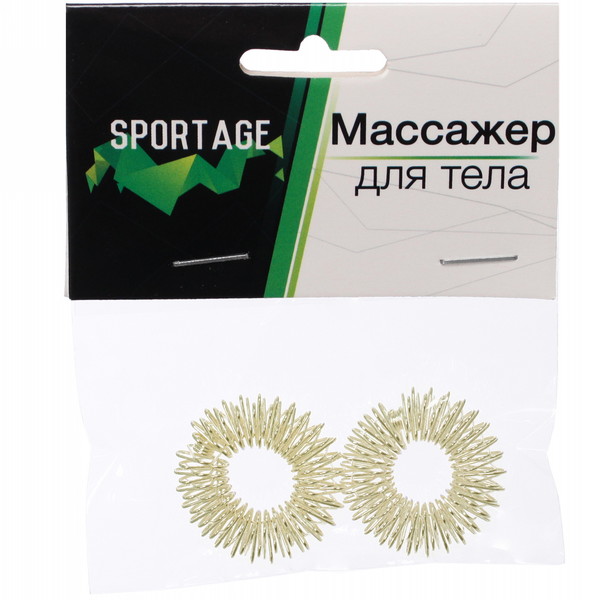 Массажер для пальцев "Кольцо Су-Джок" (набор 2 шт.), 3*0,9 см