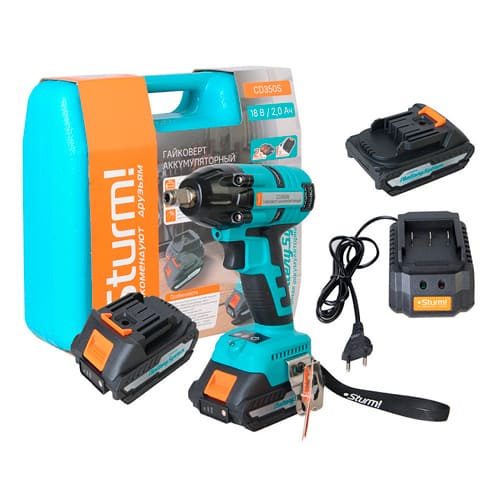 Гайковерт ударный 1/2" б/щ STURM CD-350S