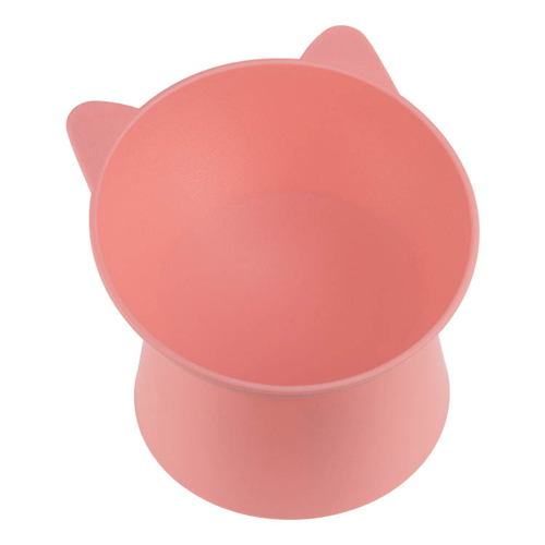 Миска для животных 0.2 л IDEA КОТ М 1806, коралловая