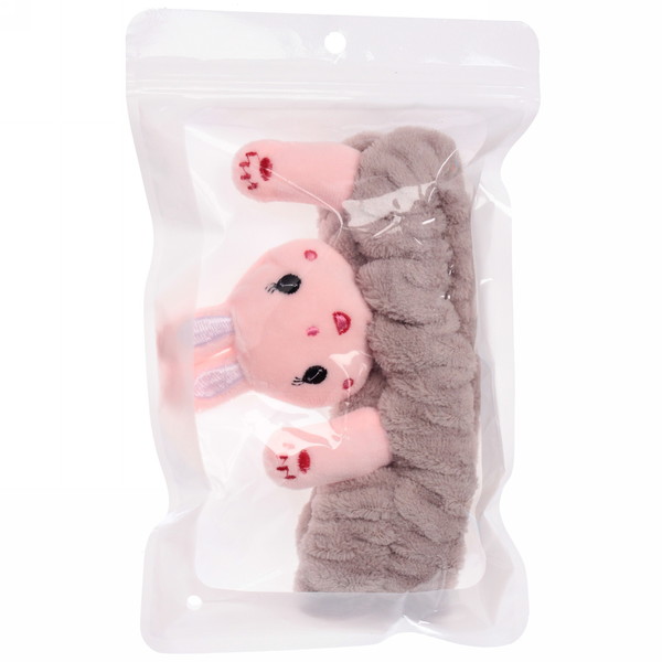 Повязка на голову "Кокетка - Bunny Kika", микс 4 цвета, 6*20 см