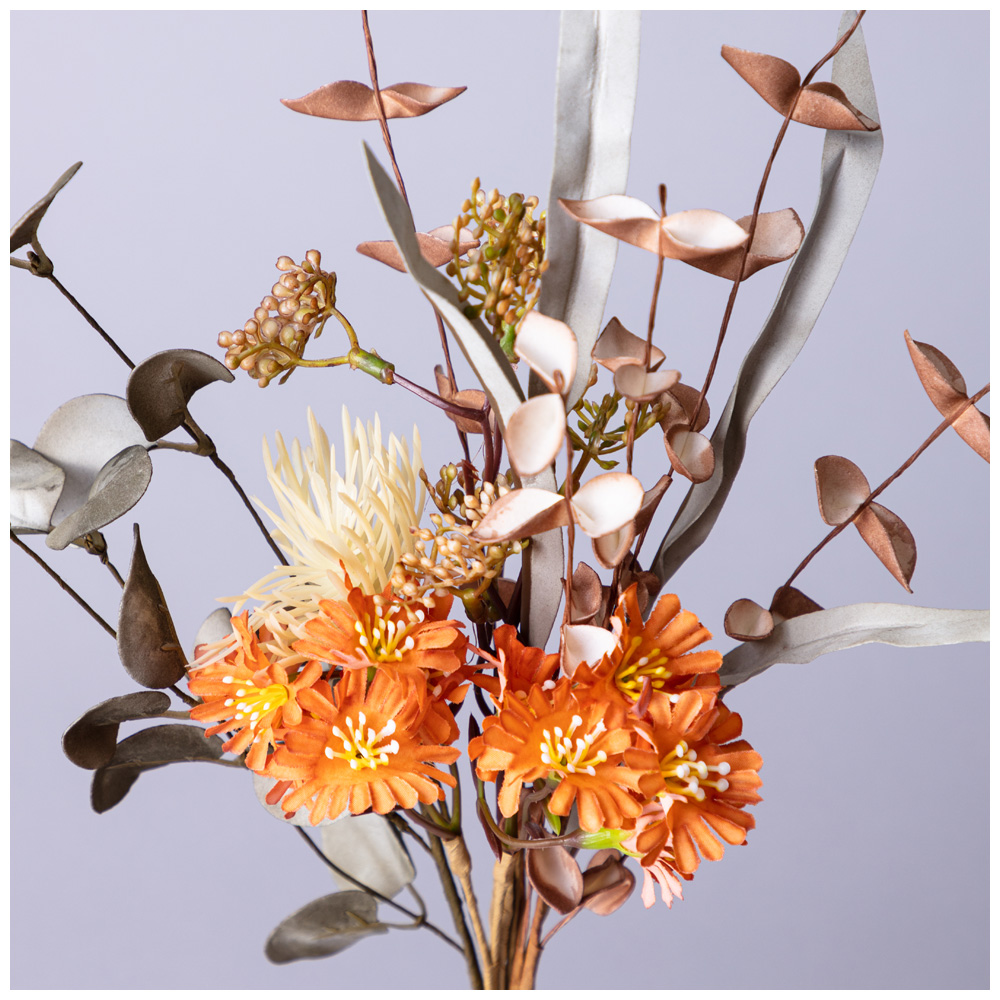 БУКЕТ ИСКУССТВЕННЫХ ЦВЕТОВ ВЫСОТА=40,5 СМ БЕЗ УПАКОВКИ (МАЛ=12ШТ./КОР=144ШТ.)