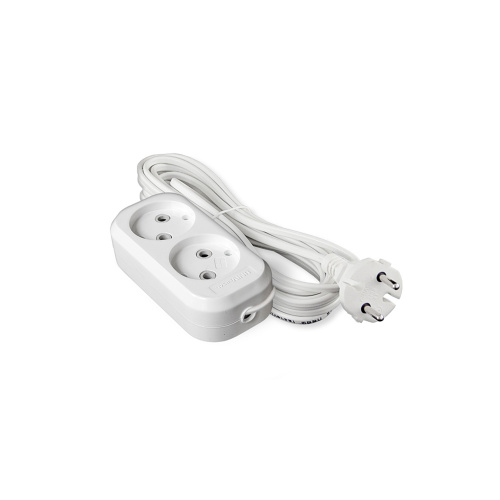 Удлинитель 2-местн 5 м без заземления 