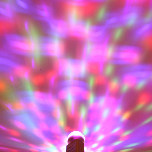 Диско-шар mini "Каледоскоп", LED (красный, зеленый, синий), переходник USB для iPhone