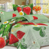 Комплект постельного белья 2-ный"Dolce Vita Luxe"(прост.180х215,под.175х215,нав.2шт.70х70 Клубника