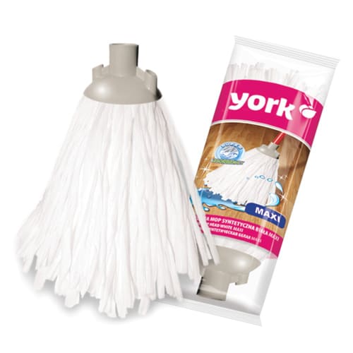 Насадка для швабры веревочная белая Макси YORK, 2/18