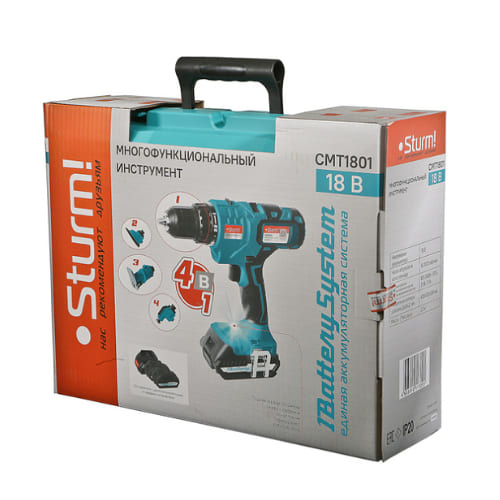 Мультитул аккумуляторный STURM CMT1801