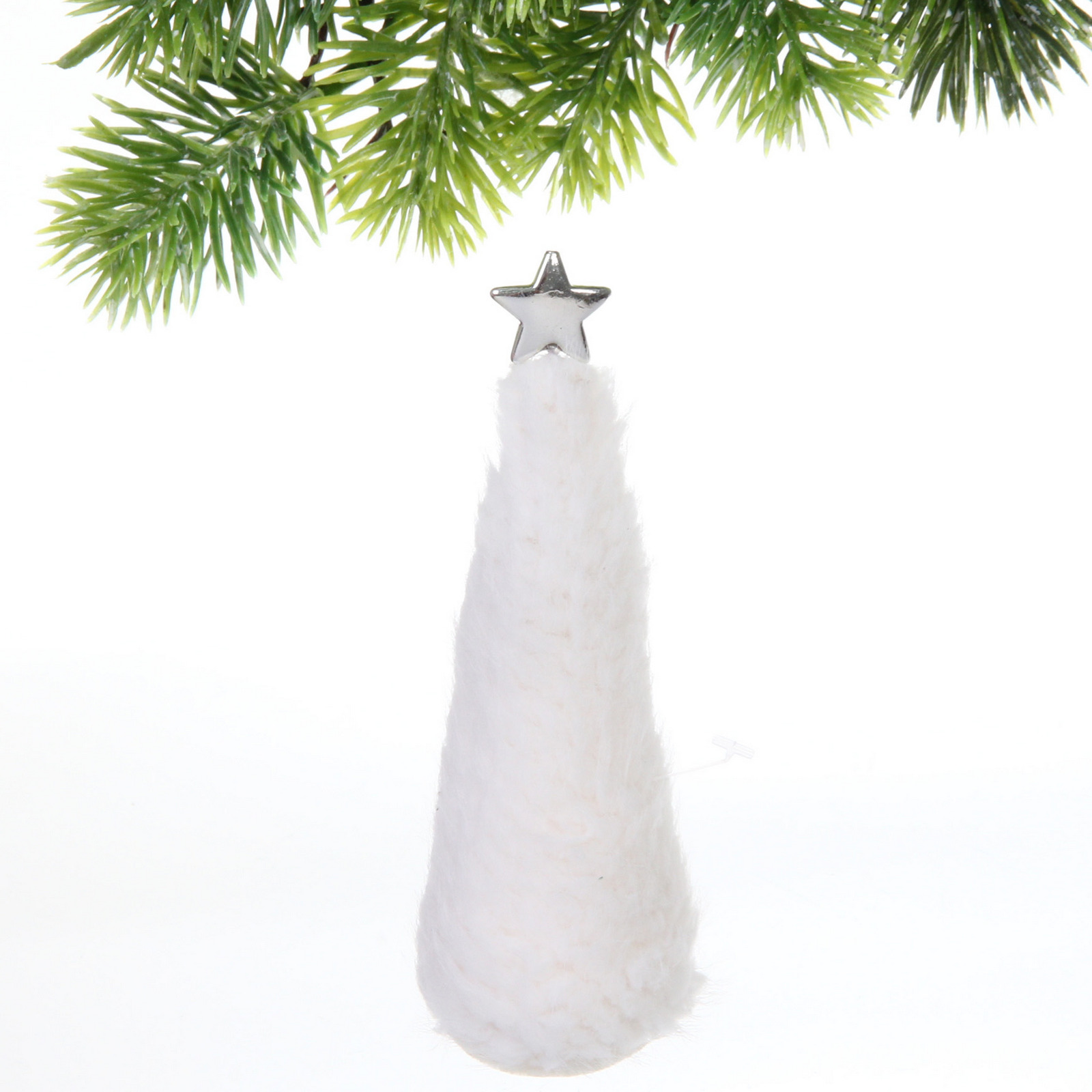 Фигурка "Зимняя елочка" 15 см, Белый