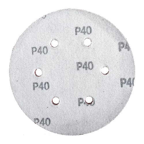 Круг шлифовальный 150 мм, P40, 5 шт, для дерева, металла, ELITECH