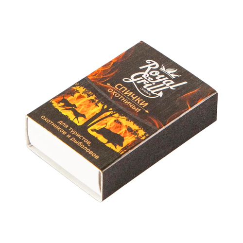 Спички  ROYALGRILL "Охотничьи" 45 мм/20 шт