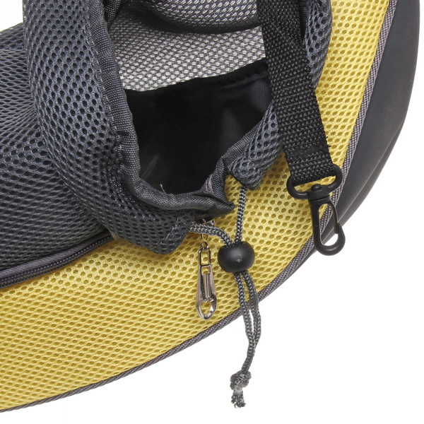 Сумка - переноска для животных через плечо "ЛЮБИМЫЙ БРО, цвет синий, 45*13см (Лейбл)