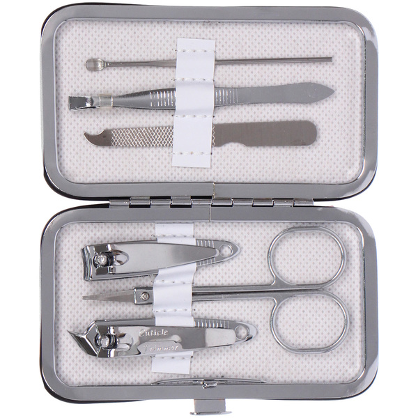 Набор для маникюра в футляре 6 предметов "Милашка!",11*6,5см (разработка РЦ Восток / пакет с подвесом)