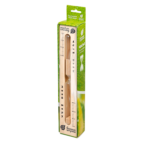 Часы песочные для бани и сауны "Знай меру" Банные штучки, 30 х 5х2.5 см 