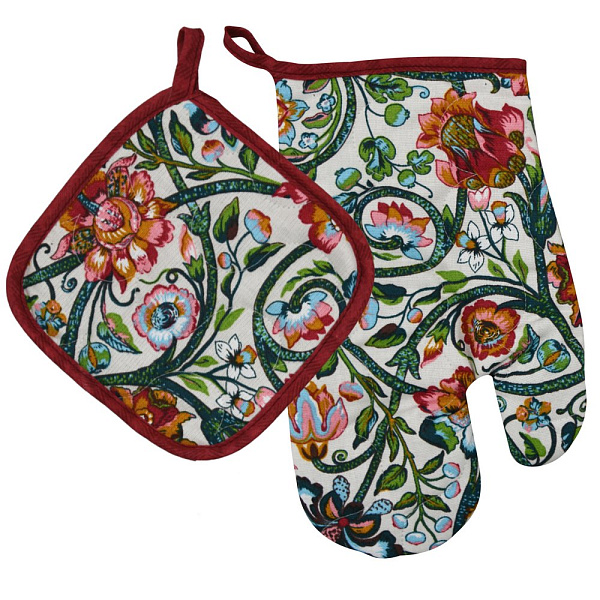 Прихватка с рукавицей "Палисад". Набор из 2-х предметов NEW