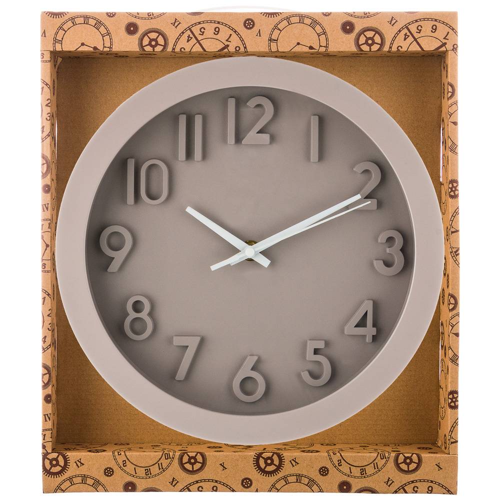 Часы настенные кварцевые "LOVELY HOME" д. 25 см; д. циферблата 21 см