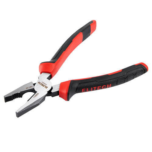 Плоскогубцы 210мм, ELITECH 110203, комбинированные, CrV,56-62HRC