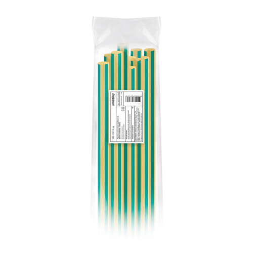 Трубка термоусаживаемая 4/2, 1 м, SBE-HST-4-yg, желто-зеленая