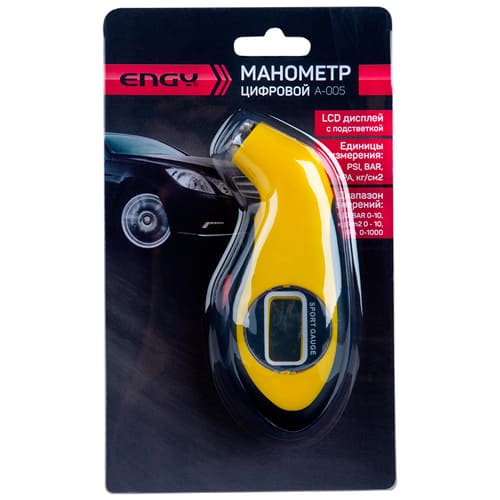 Манометр цифровой автомобильный ENGY А-005 (1/50)