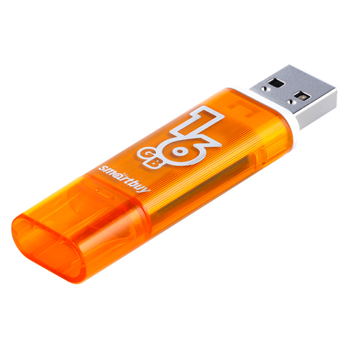 UFD 2.0 Smartbuy 016GB Glossy series Orange (SB16GBGS-Or)