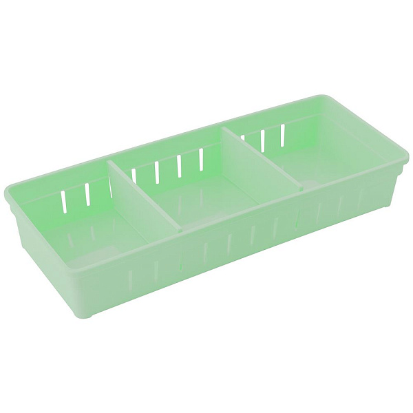 Органайзер для хранения с разделителями. Размер 34,5х11,5х4,5см. 2цв