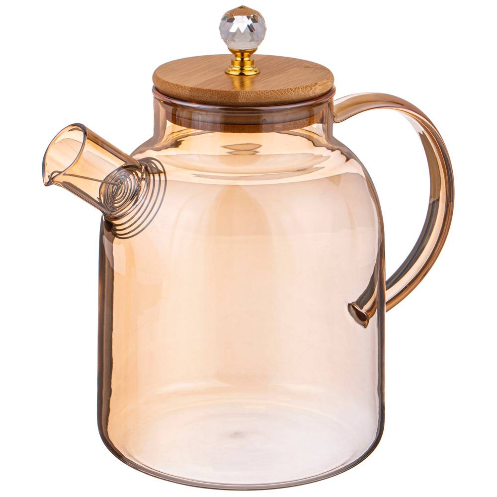 ЧАЙНИК ЗАВАРОЧНЫЙ AGNESS "AMBER" 1700 МЛ. ЦВЕТ:ЯНТАРНЫЙ