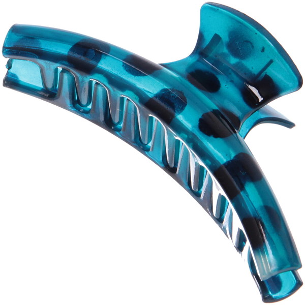 Заколка-краб для волос на блистере "Diana Collection - Rita", микс 6 цветов, 9.5см 