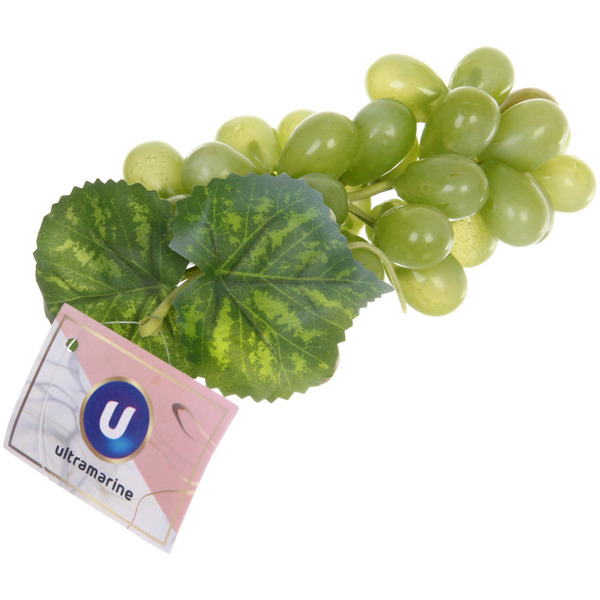 Муляж "Виноград зеленый" 16см